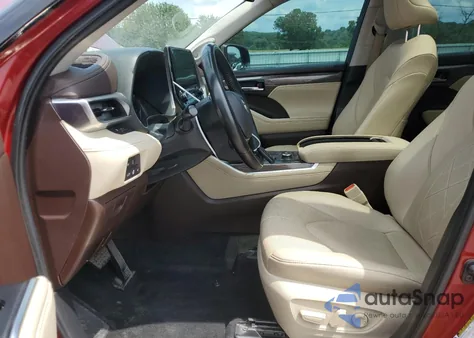 2021 Toyota Highlander Platinum из США, поврежденный, VIN 5TDFZRBH9MS149212